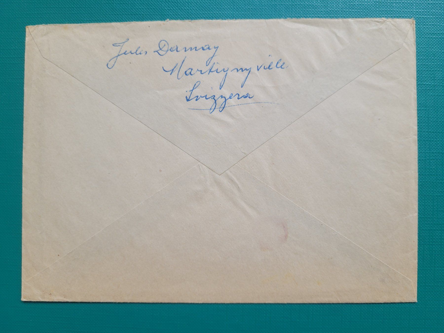 Alle Briefmarken: 1952 PJ obl. MARTIGNY 19.I.53 "R" – Gebraucht aus Colombier NE von Colombier 2