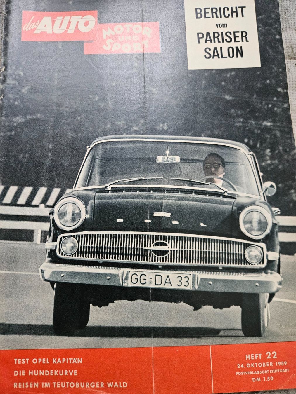 Chevrolet Sonstiges Fahrzeugzubehör: AMS 22/59 Opel Kapitän Paris Salon Cadillac Buick Pontiac xx – Gebraucht aus Flawil von sr1_f6st