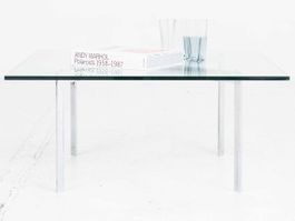 Knoll Barcelona Couchtisch von Ludwig Mies van der Rohe