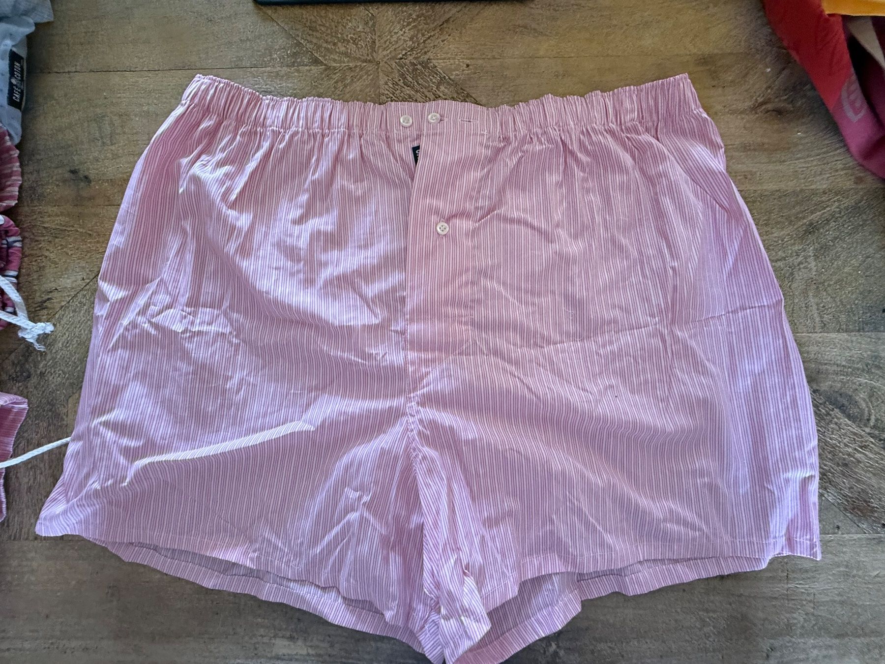 Biancheria intima: Boxers roses Café Coton rayés taille XXL en excellent état – Nuovo e nell'imballaggio originale da Thônex venduto da ada_9v67 2