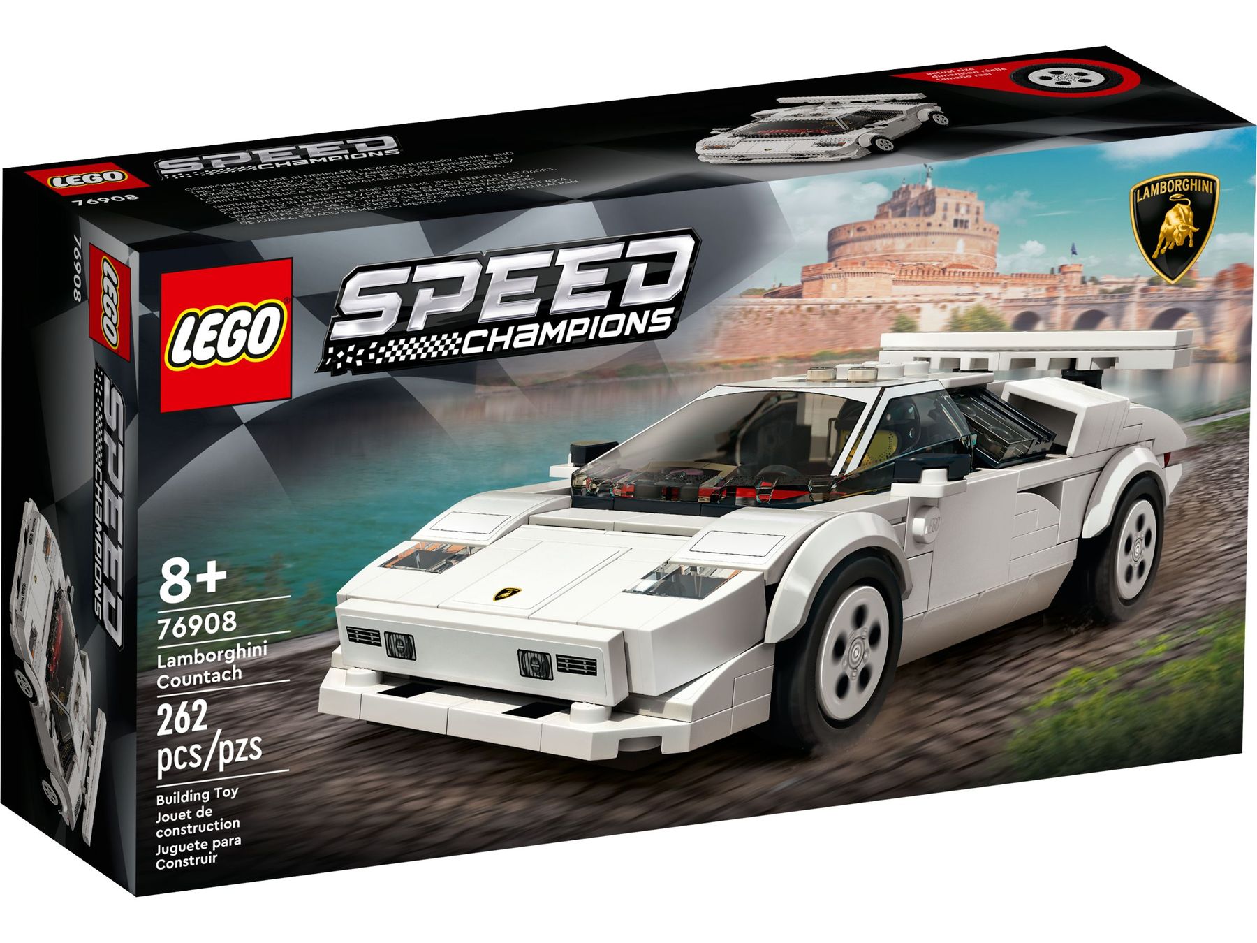 Lego Kit di costruzioni: 76908 Lamborghini Countach – Nuovo e nell'imballaggio originale da St. Gallen venduto da brickli