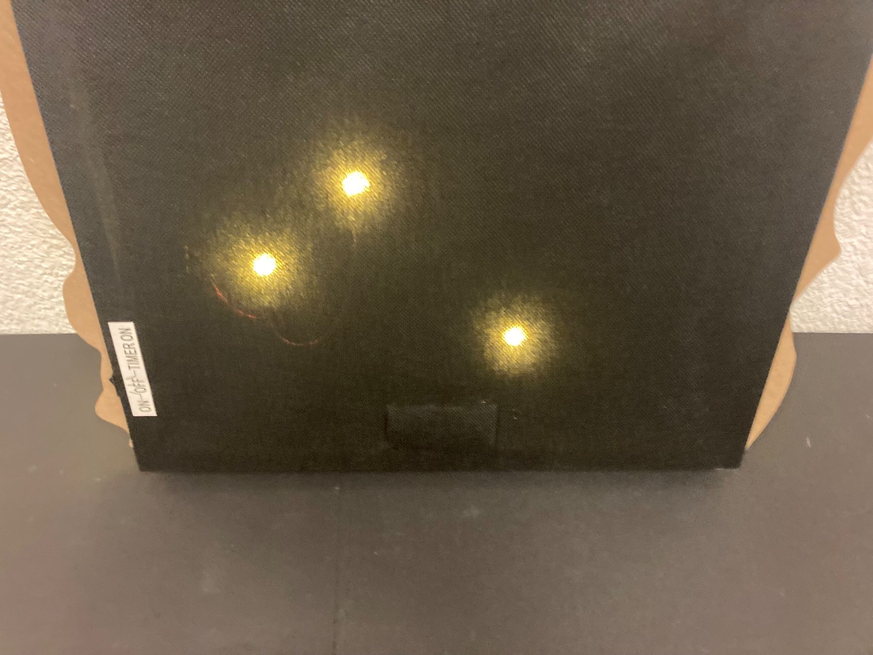Tutte le decorazioni: LED Holzbild mit Timerfunktion, ca. 40 x 40 cm – Nuovo e nell'imballaggio originale da Neuenhof venduto da jorogo 5