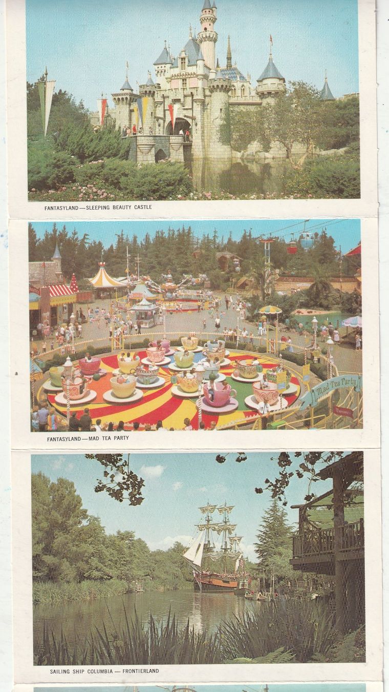 Cartoline postali: 26er Kartenblock  Disneyland – Usato da Lumbrein venduto da made02 4