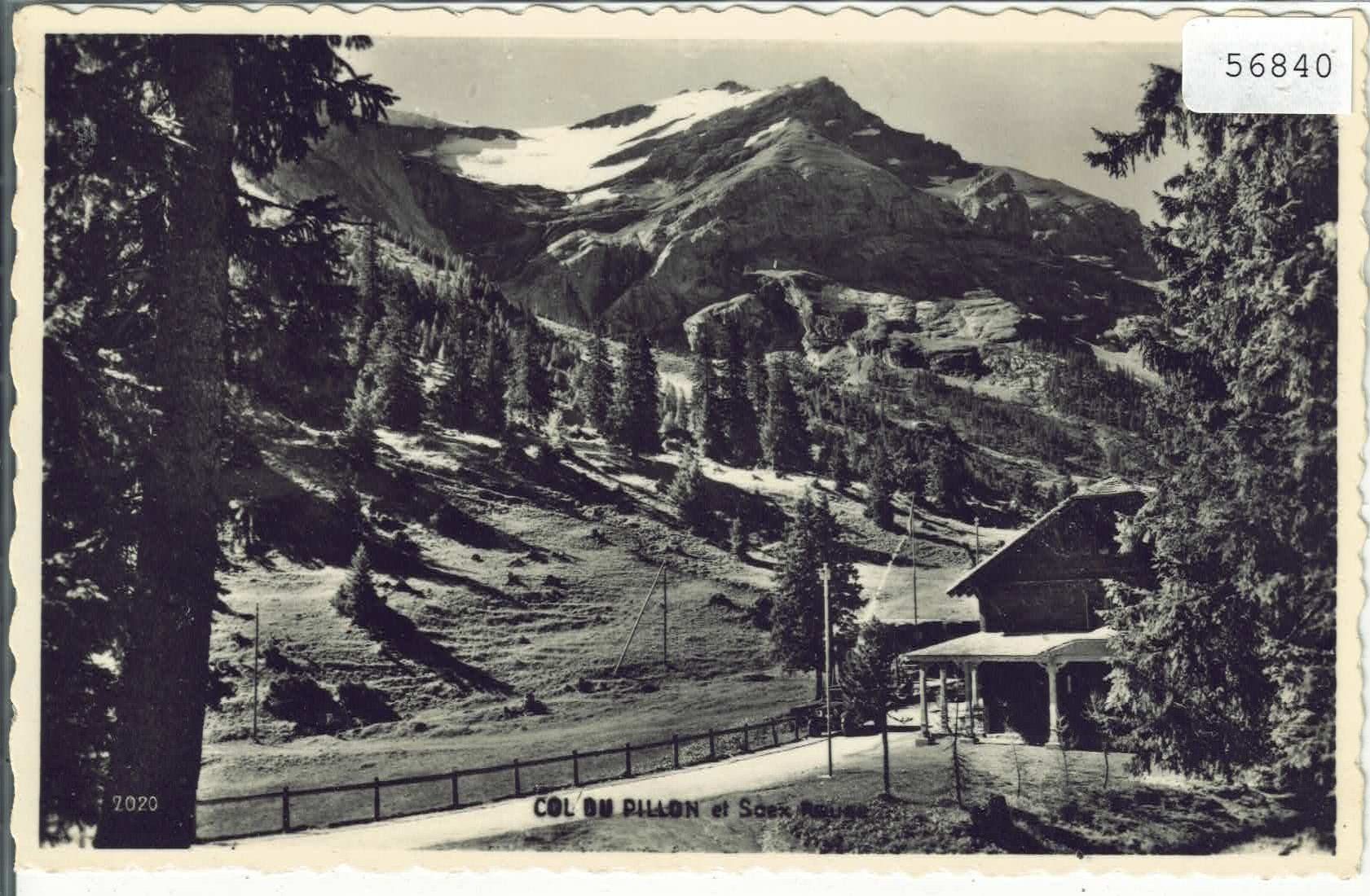 Ansichtskarten: Col du Pillon et Soex Rouge – Gebraucht aus Ettingen von Kartenplanet