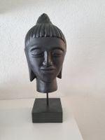 Deko Schwarz Buddha Kopf