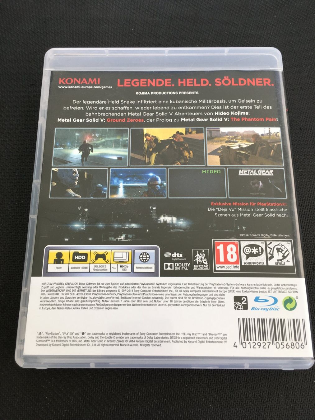 Sony Giochi: Metal Gear Solid V - Playstation 3 / PS3 – Usato da St.Gallen venduto da Punktchen01 1