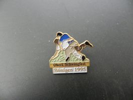Altes Abzeichen Bern Oberländisches Schwingfest Bönigen 1995