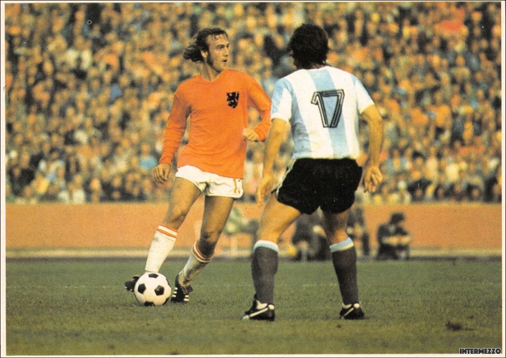 Fussball // Johan Neeskens WM 1974 Niederlande Kaufen auf Ricardo