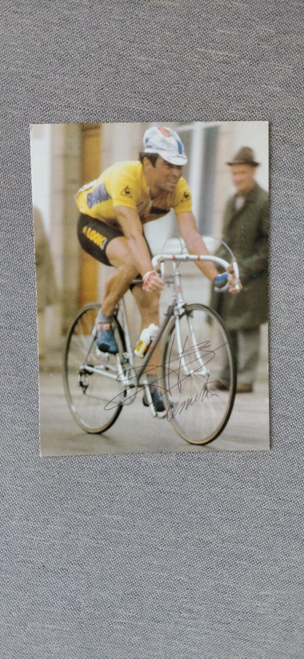 Autografi: Autogrammkarte Bernard Hinault – Usato da Schmerikon venduto da Olympia04