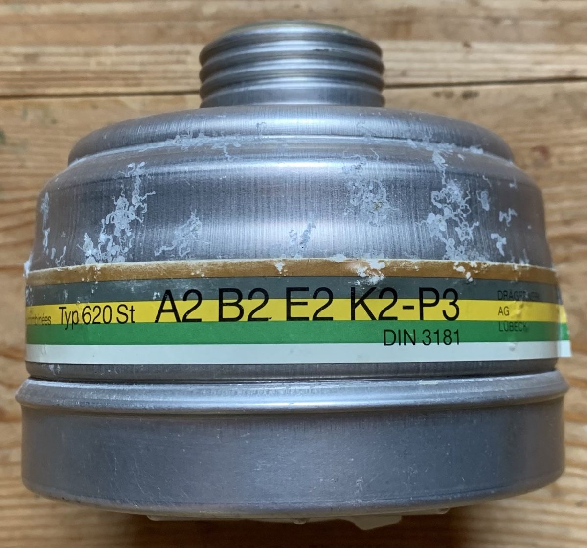 Ventilazione: Dräger-Filter der Feuerwehr – Usato da Goldingen venduto da Bergler012