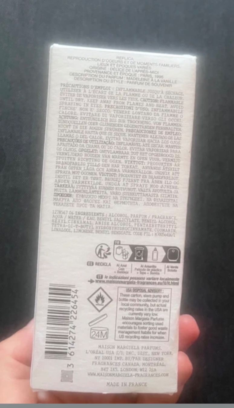 Maison Margiela Parfums & Eau de Toilette: Maison Margiela  Afternoon Delight – Neuf (Voir description) à Wetzikon ZH par lumbrera22 1