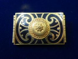 Brosche Anstecknadel Modeschmuck Fabon Fse Paris goldfarben