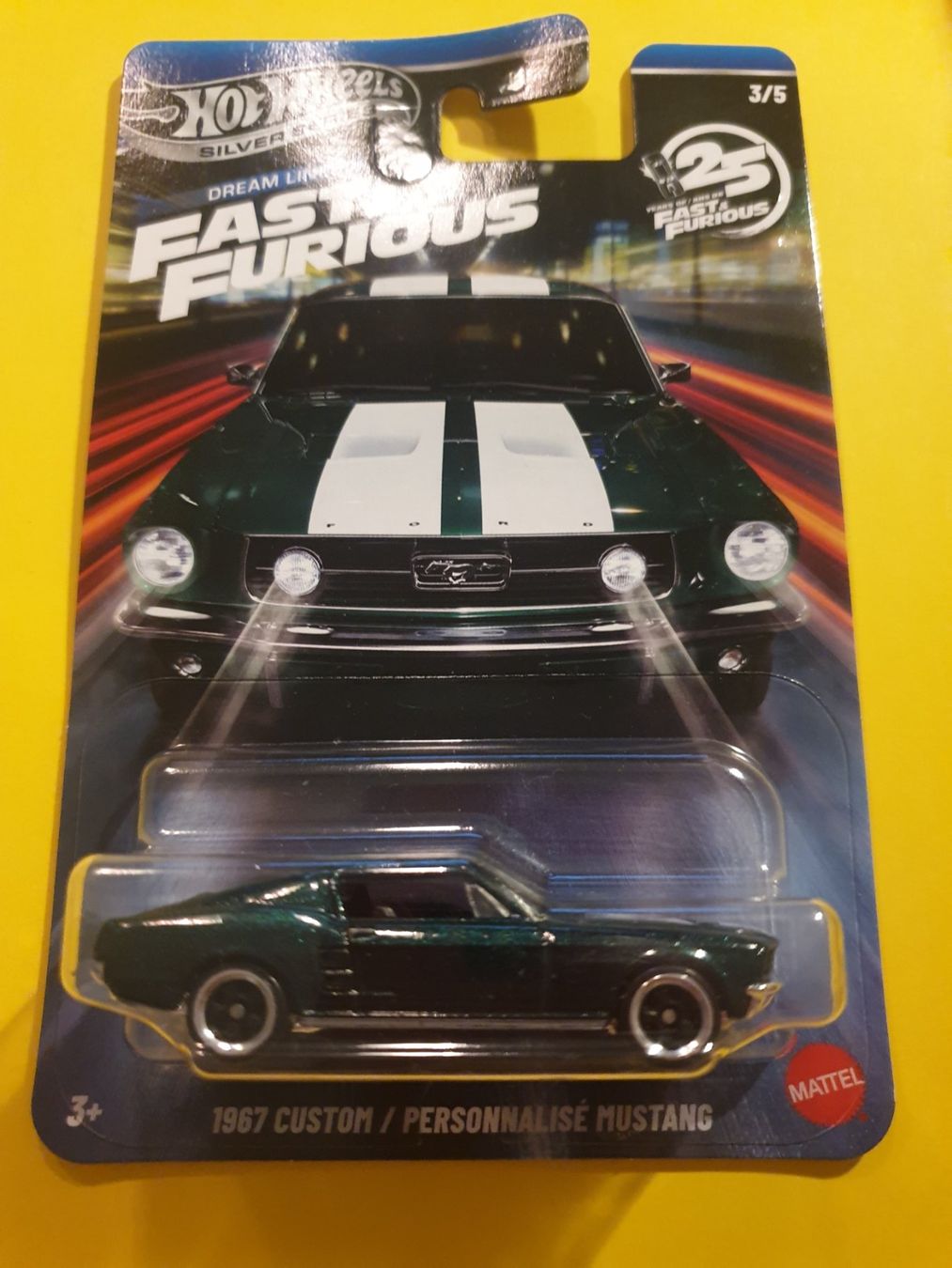 Hot Wheels Modellautos: Hot Wheels 1967 CUSTOM MUSTANG – Neu und originalverpackt aus Oftringen von Rotor 2