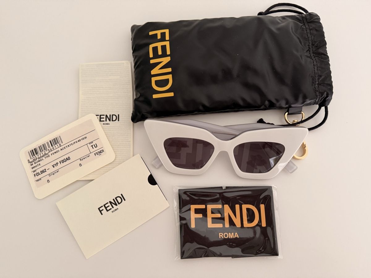 Fendi Occhiali & Lenti: Fendi x Marc Jacobs Oversized cat eye sunglasses NEW – Nuovo (secondo la descrizione) da Stallikon venduto da micimaci2