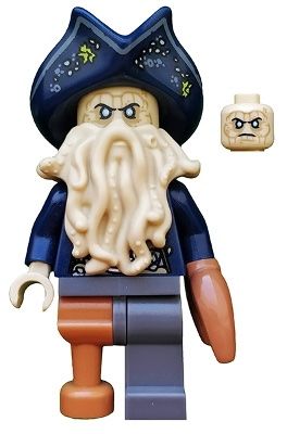 Lego Giocattoli: Davy Jones (poc031) – Usato da Eschlikon TG venduto da ArtRecBrick