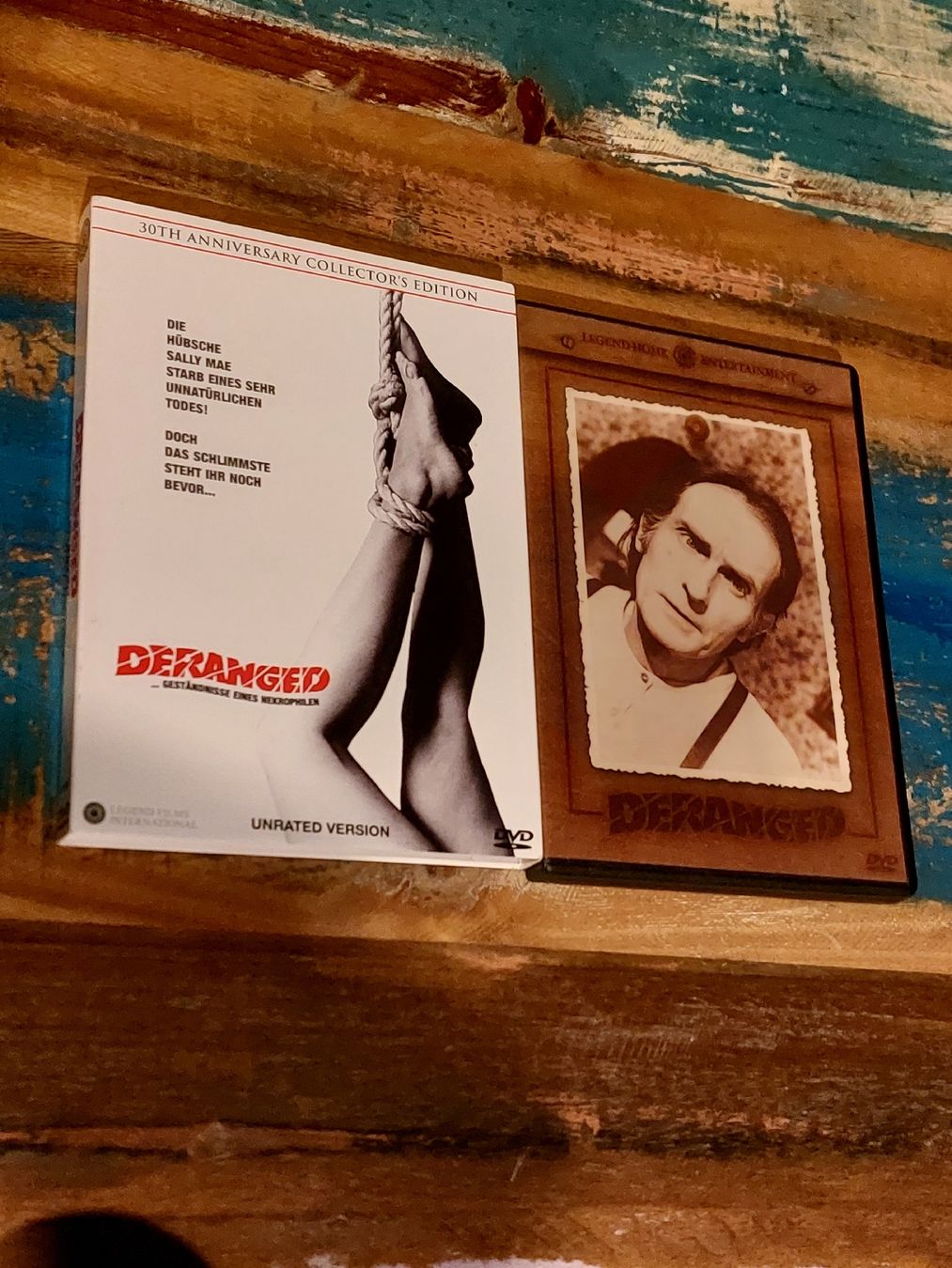 Tutti i DVDs: Deranged, DVD Horror RAR – Usato da Winterthur venduto da Belzarek 2