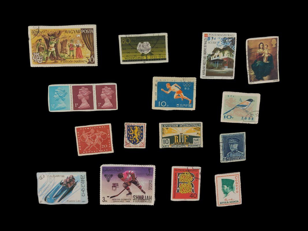Tutti i francobolli: Briefmarkensammlung 0.500 kg – Usato da Hünenberg venduto da Restwert_Zug 4