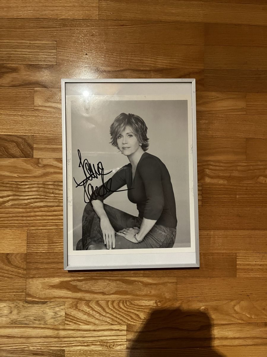 Autografi: Jane Fonda Autogrammkarte – Usato da Hüntwangen venduto da konizh01