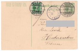 PK 1908 Basel nach D-Hinterzarten Titisee, Tellknabe dunkel