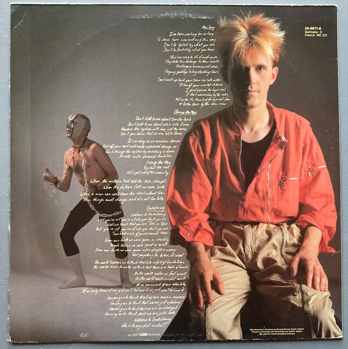 Schallplatten: HOWARD JONES - NEW SONG – Gebraucht aus Poliez-Pittet von Newtown-Records 1