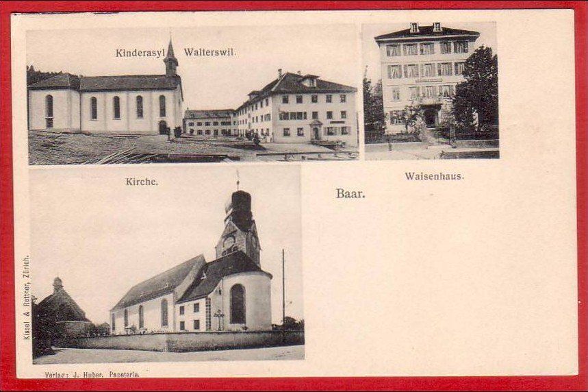 Ansichtskarten: BAAR, LICHTDRUCK 1900/05 – Gebraucht aus Grüningen von Kartenlaube