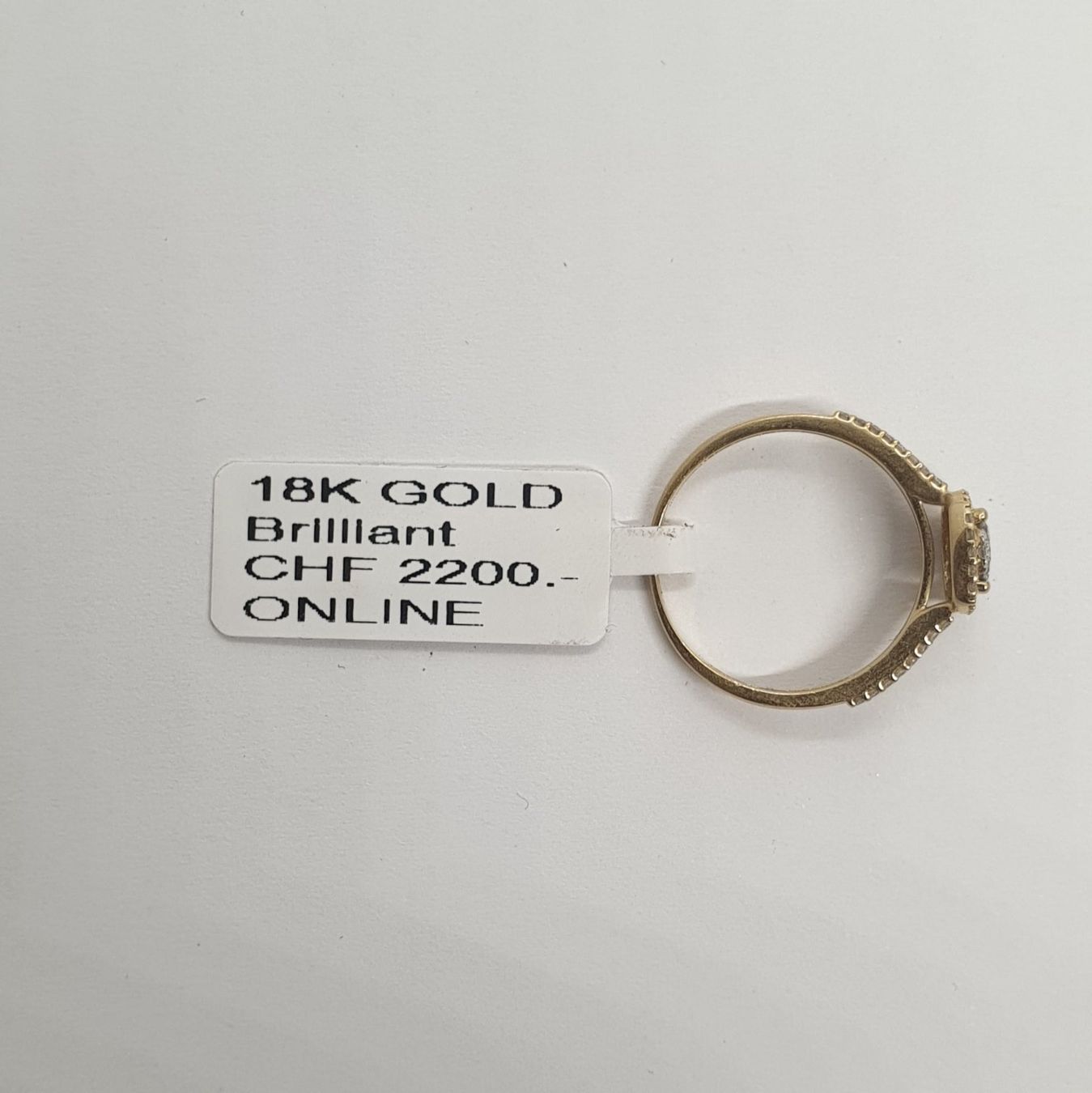 Ringe: Echr 18K Gold - Diamant Ring – Gebraucht aus Luzern von Goldhaus-Luzern 2