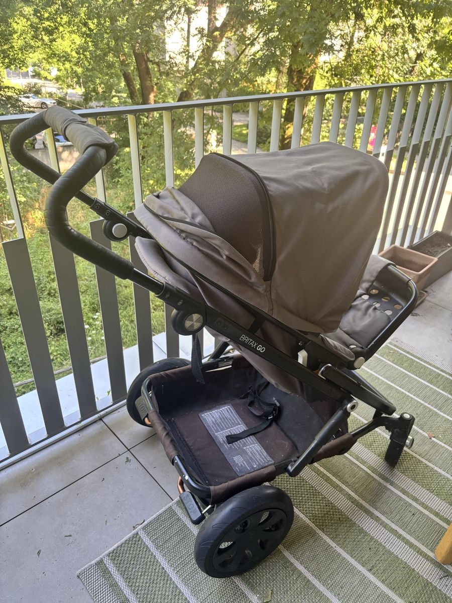 Britax Römer Kinderwagen: Britax Go Pram brown good condition – Gebraucht aus Zürich von O.Bond 1