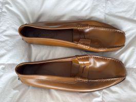 Tod's Mocassins en cuir marron T 40 État impeccable ✨