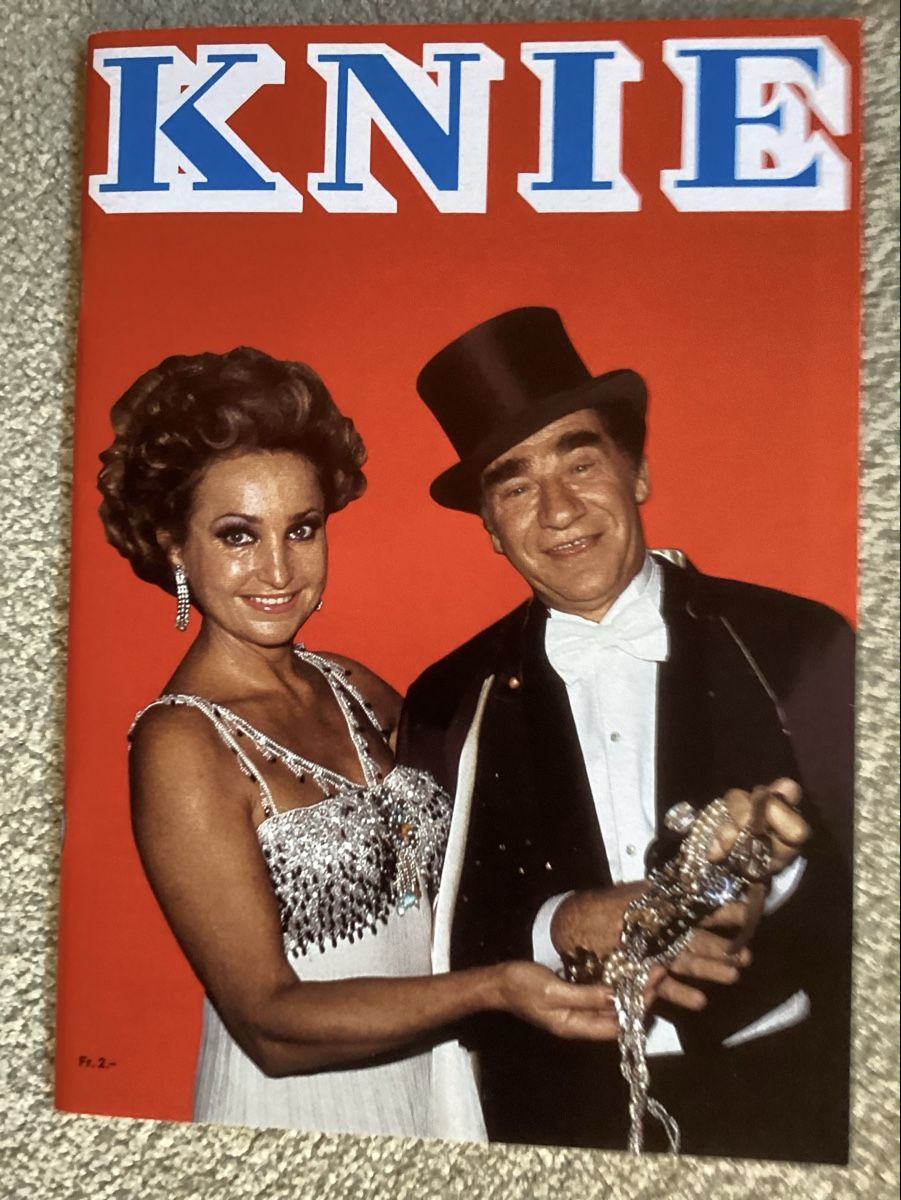 Zeitschriften & Magazine: Circus Knie Programm 1980 – Gebraucht aus Reichenbach i. K. von astra2010