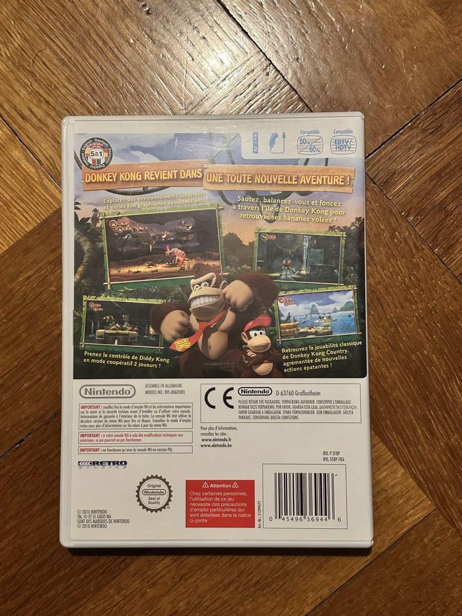 Nintendo Giochi: Donkey kong country returns – Usato da Aigle venduto da jonas1870 1