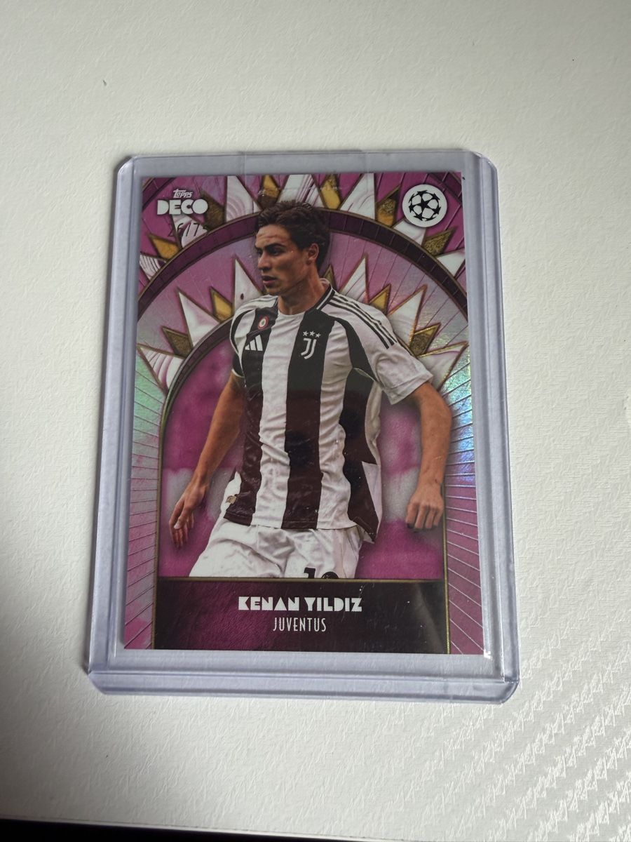 Topps Sammelbilder & Trading cards: Kenan Yildiz Topps Deco Juventus /75 – Neu (gemäss Beschreibung) aus Lichtensteig von rob_cl8g