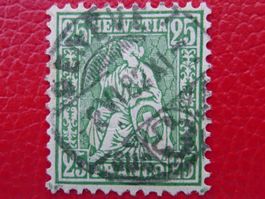 1882: Nr.49, Luxusstück von GENEVE (Voll-O) 150.-+ signiert