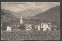 Carte P de 1919 ( Be et les Diablerets ,, 3246 m ,, )