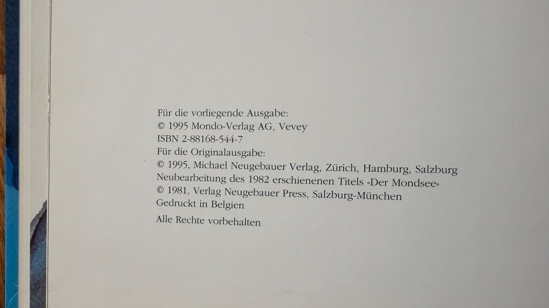 Libri: Buch - Der Schatz am Mondsee – Usato da Winterthur venduto da Secondhand-Family 8