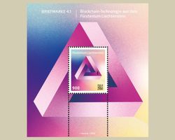 FL 2022 Sonderblock Crypto Stamp 4.1, Ritter, postfrisch!