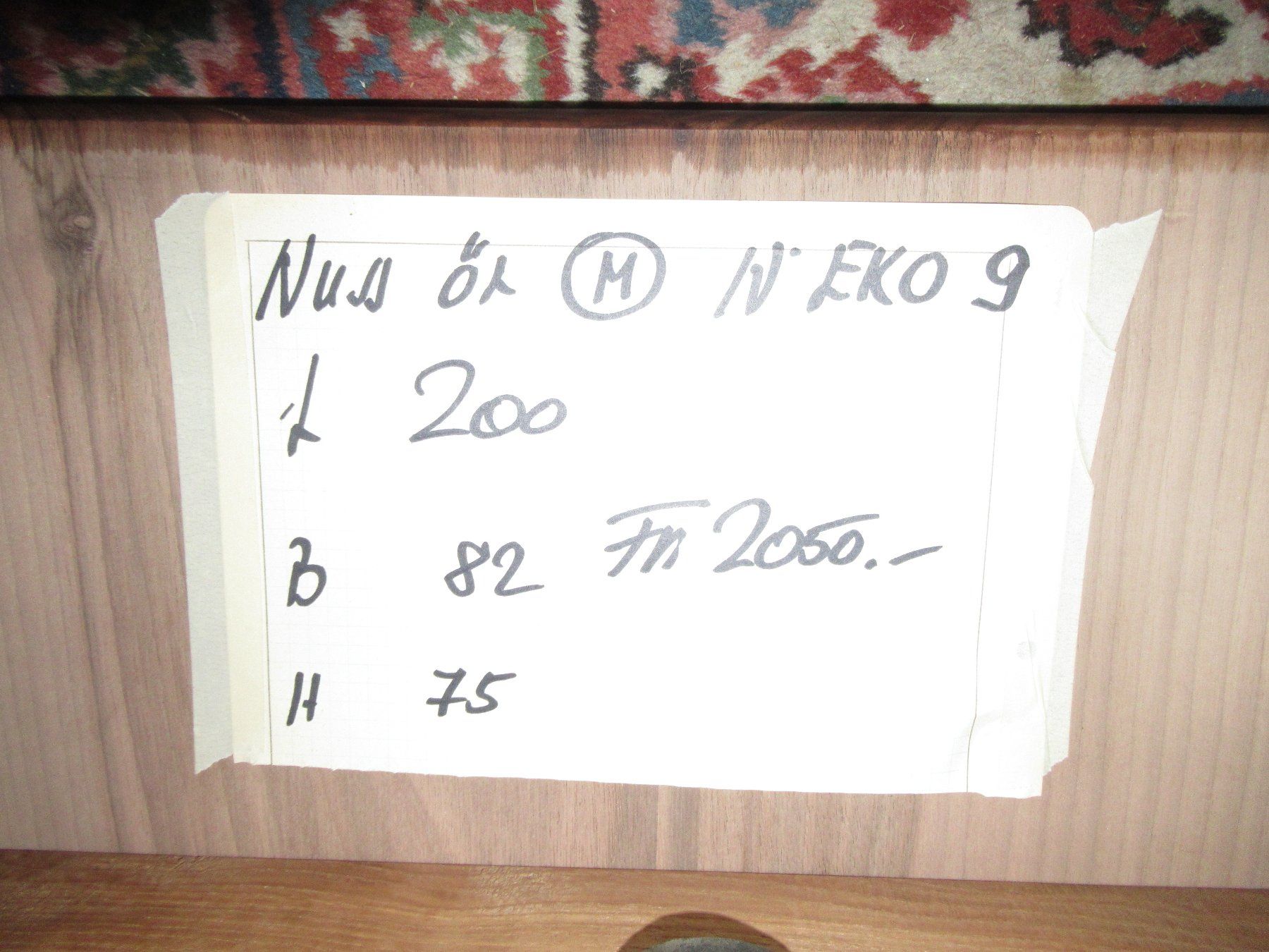 Tische: Beizentisch (Nuss/200) – Neu (gemäss Beschreibung) aus Berg SG von Pizza58 8