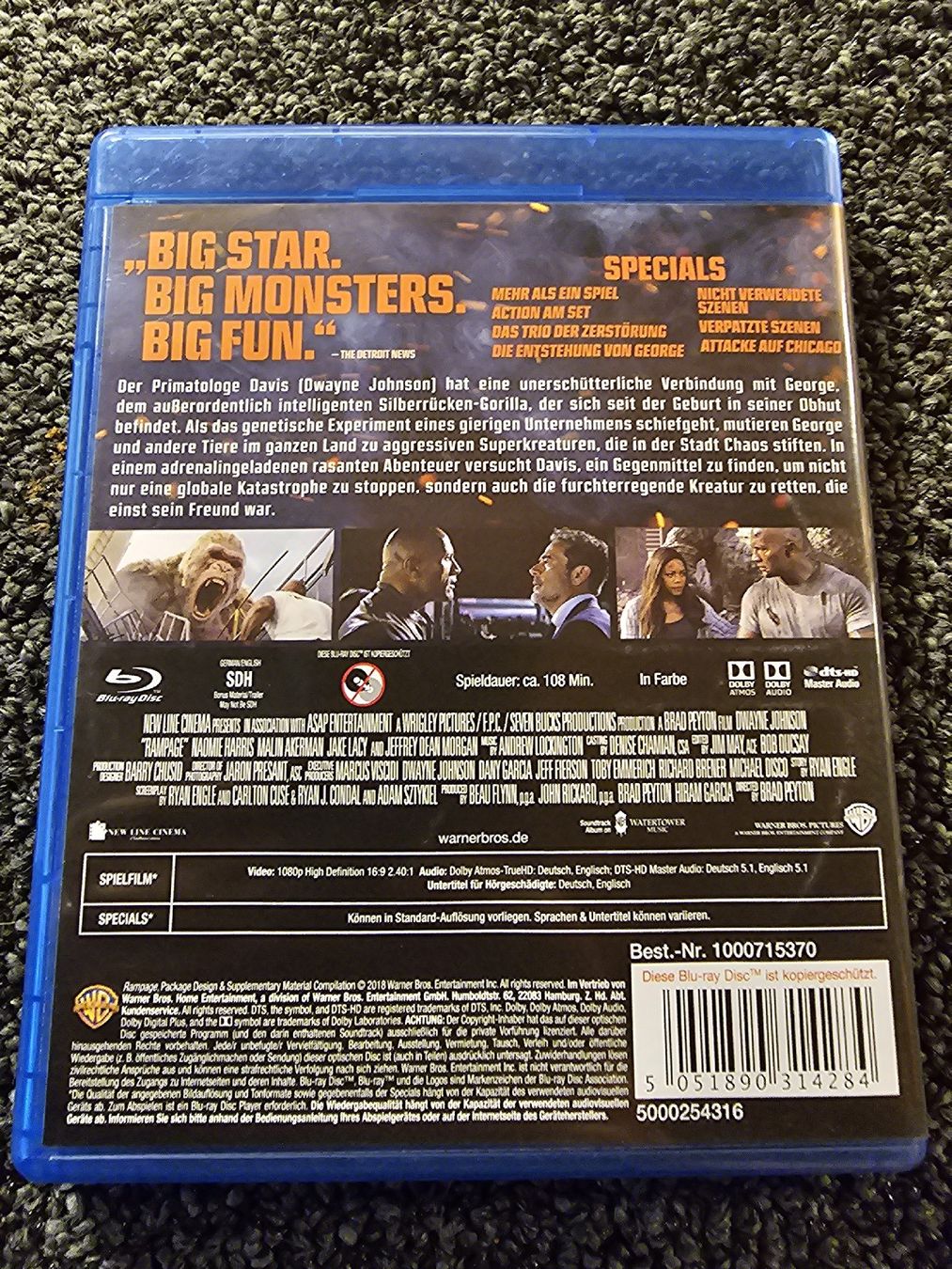 Alle DVDs: Rampage Blu-ray  – Gebraucht aus Ruswil von jan_bxl5 1
