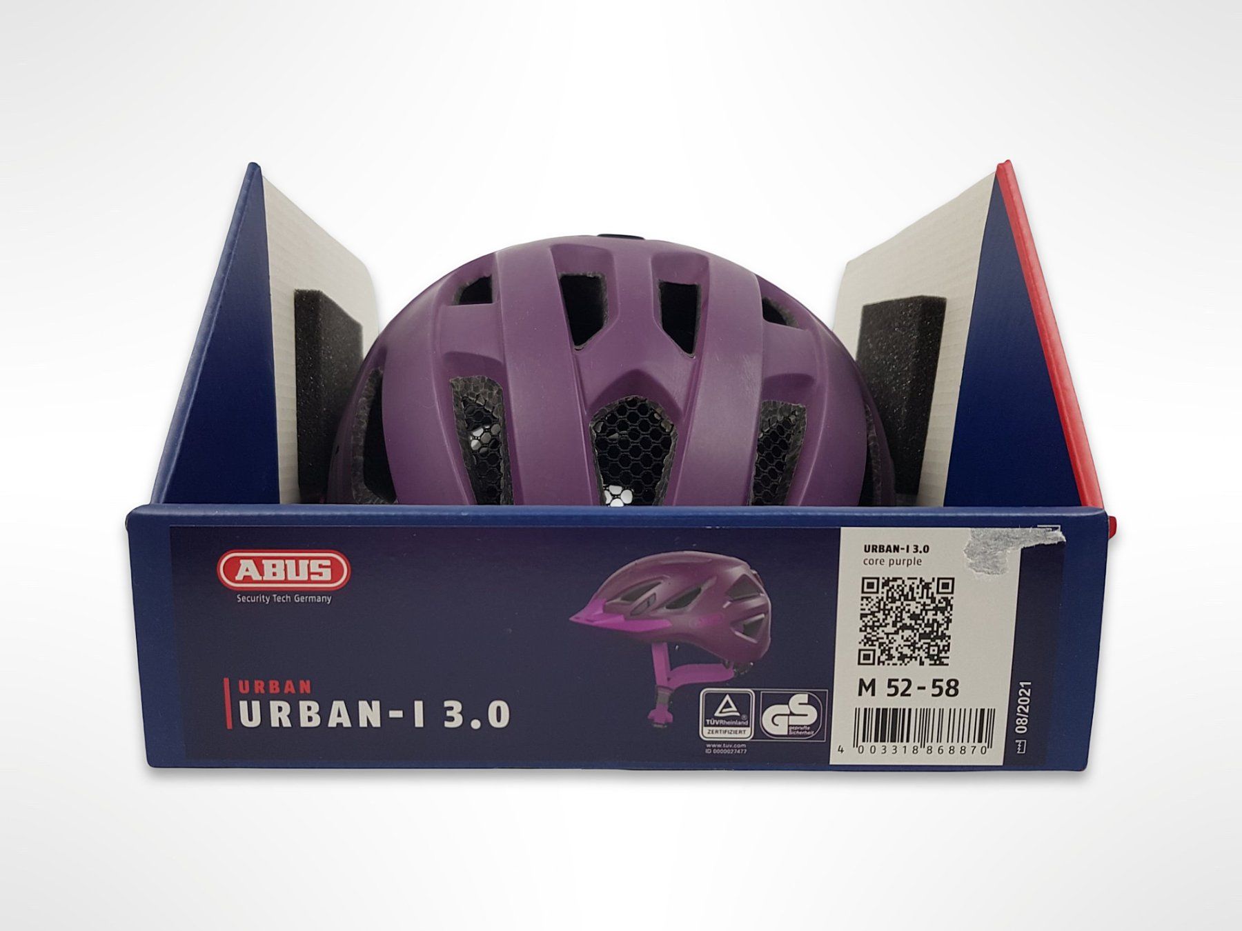 Abus Helme: ABUS Urban Velohelm violett Gr. M – Neu (gemäss Beschreibung) aus Suhr von Restwert_Suhr 6