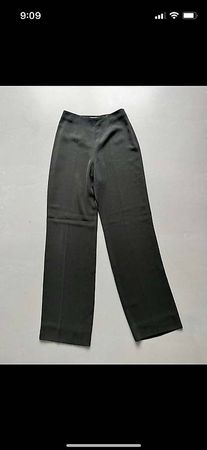 Vintage Giorgio Armani Hose grau grün XS weite hose