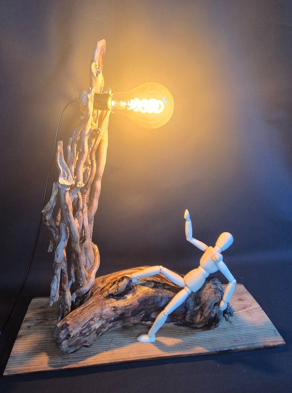 Lampade: Unikat Lampe – Usato da Moutier venduto da Maria1704