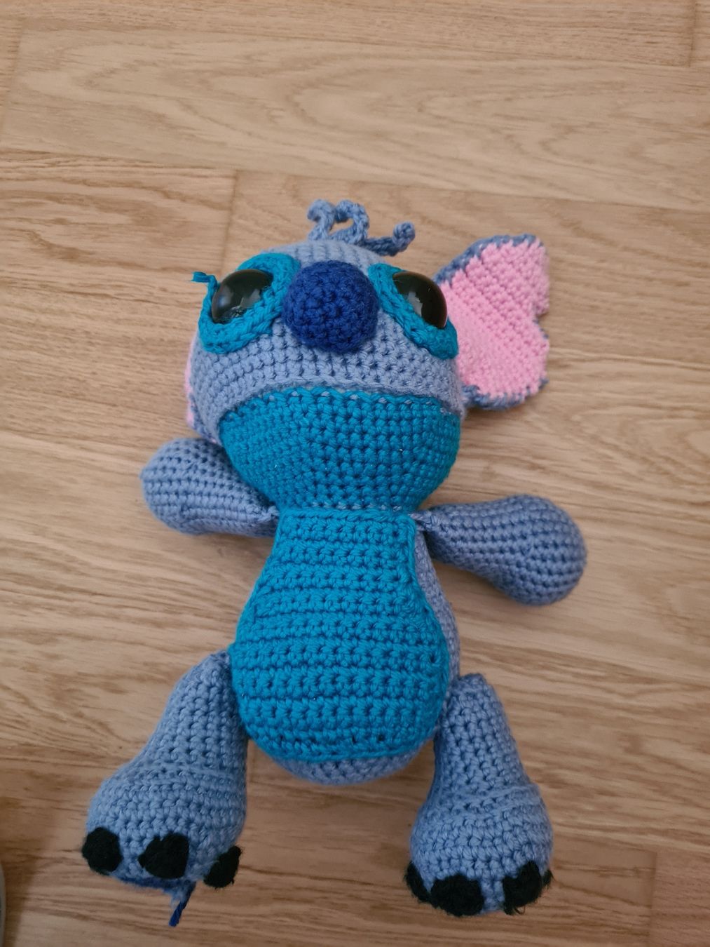 Disney Figuren: Gehäkelte Figur Stitch handmade  – Neu (gemäss Beschreibung) aus Horw von Mirii91 1
