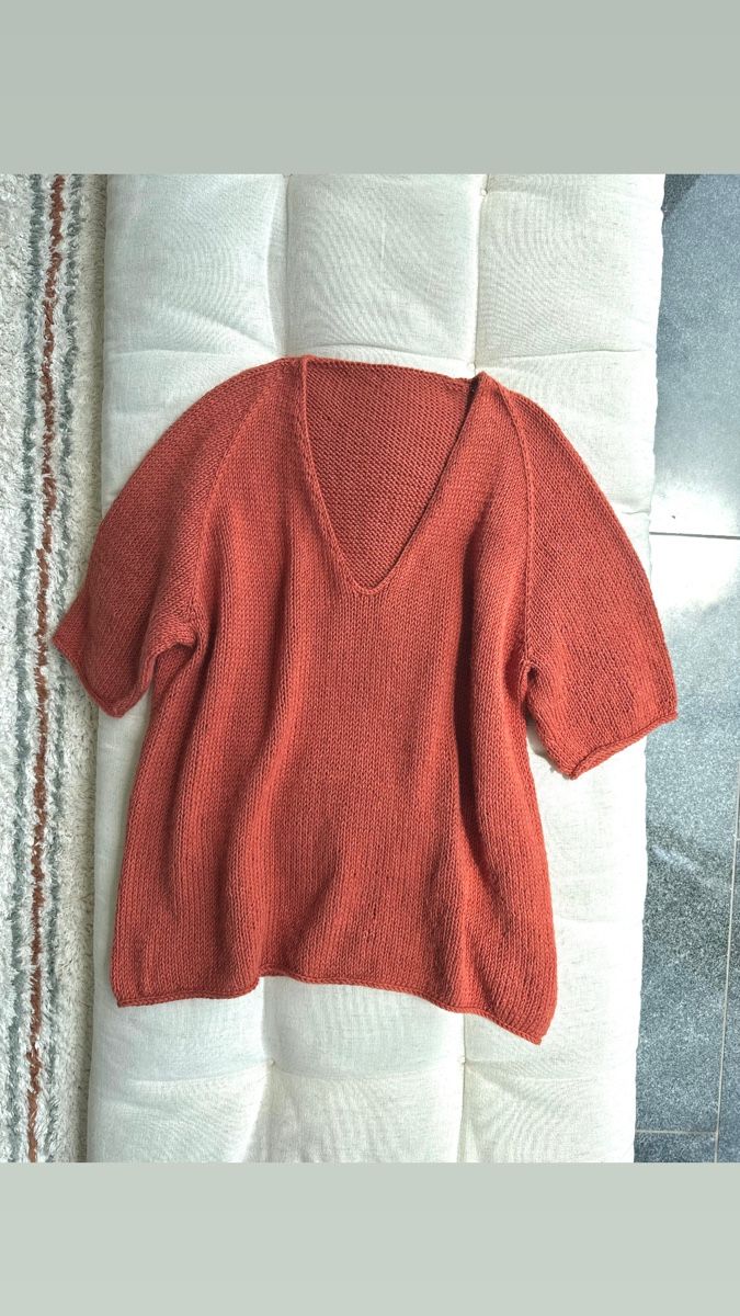 T-Shirts: Handgestricktes T-Shirt – Neu (gemäss Beschreibung) aus Ormalingen von nude.knits 2