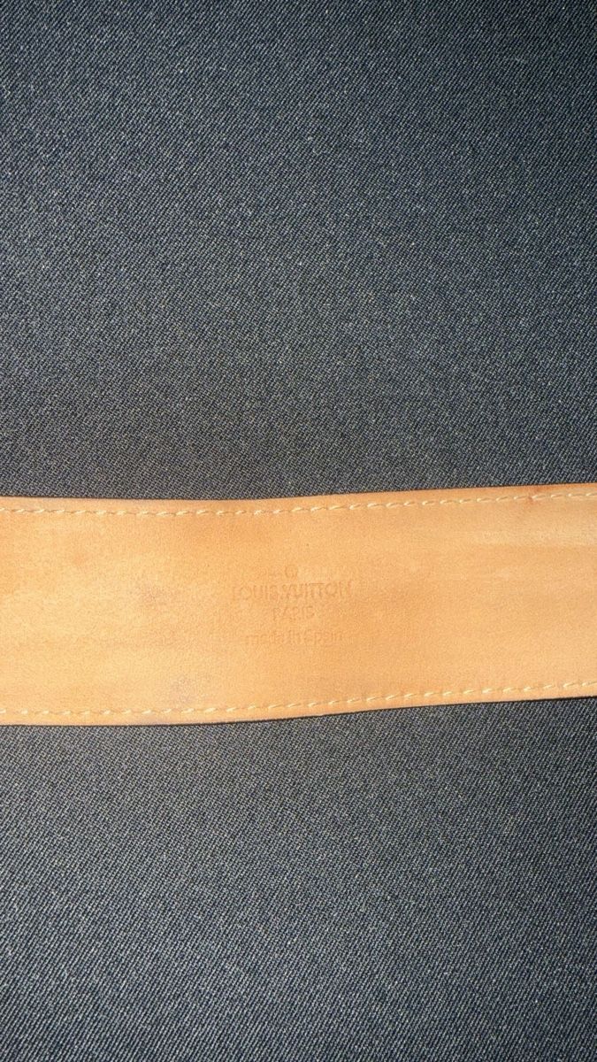 Louis Vuitton Cinture: Louis Vuitton Monogram Belt. Size 80/34. Great Condition! – Nuovo (secondo la descrizione) da Zürich venduto da ele_5wrd 1