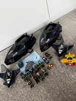 Playmobil Robo Gang + Boote + Flugzeug 4882