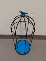 Dekorativer Schirmständer – Schwarz/Blau