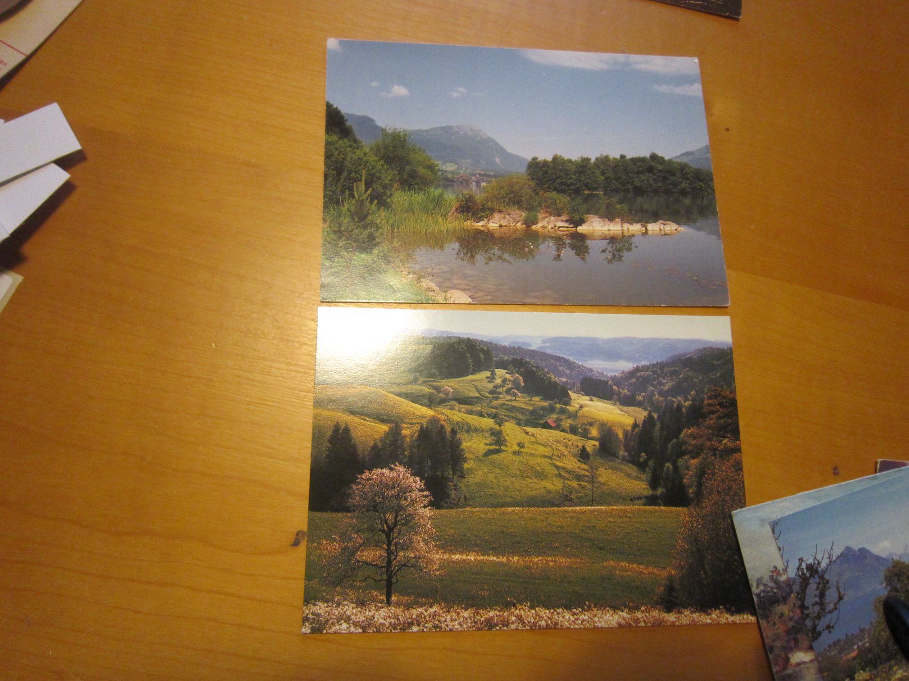 Ansichtskarten: No 4 Schöne Postkarten Natur – Gebraucht aus Gordola von Polentaefung 5