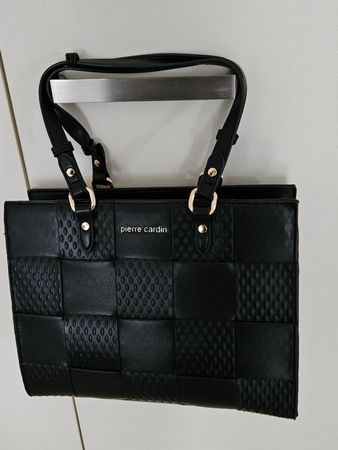 Pierre Cardin Handtasche, neuwertig, schwarz, top Zustand