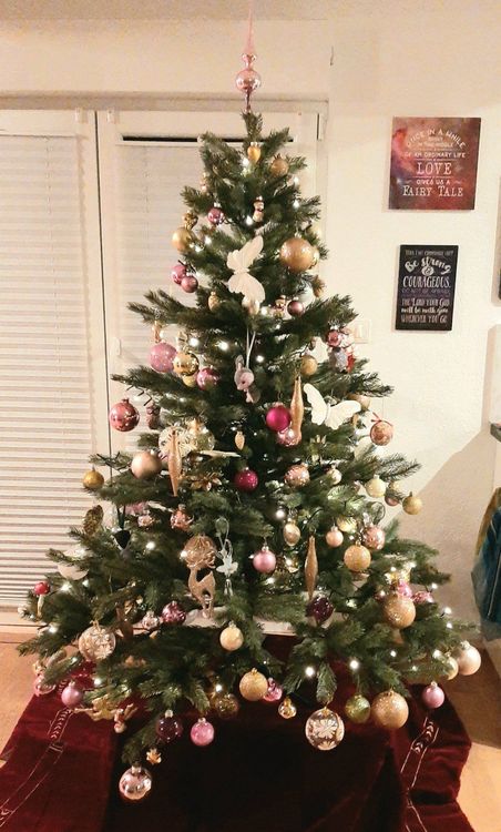 Luxus Weihnachtsbaum Hallerts mit Deko (Gebraucht) in Muri AG fr CHF 181   nur Abholung auf Ricardo kaufen