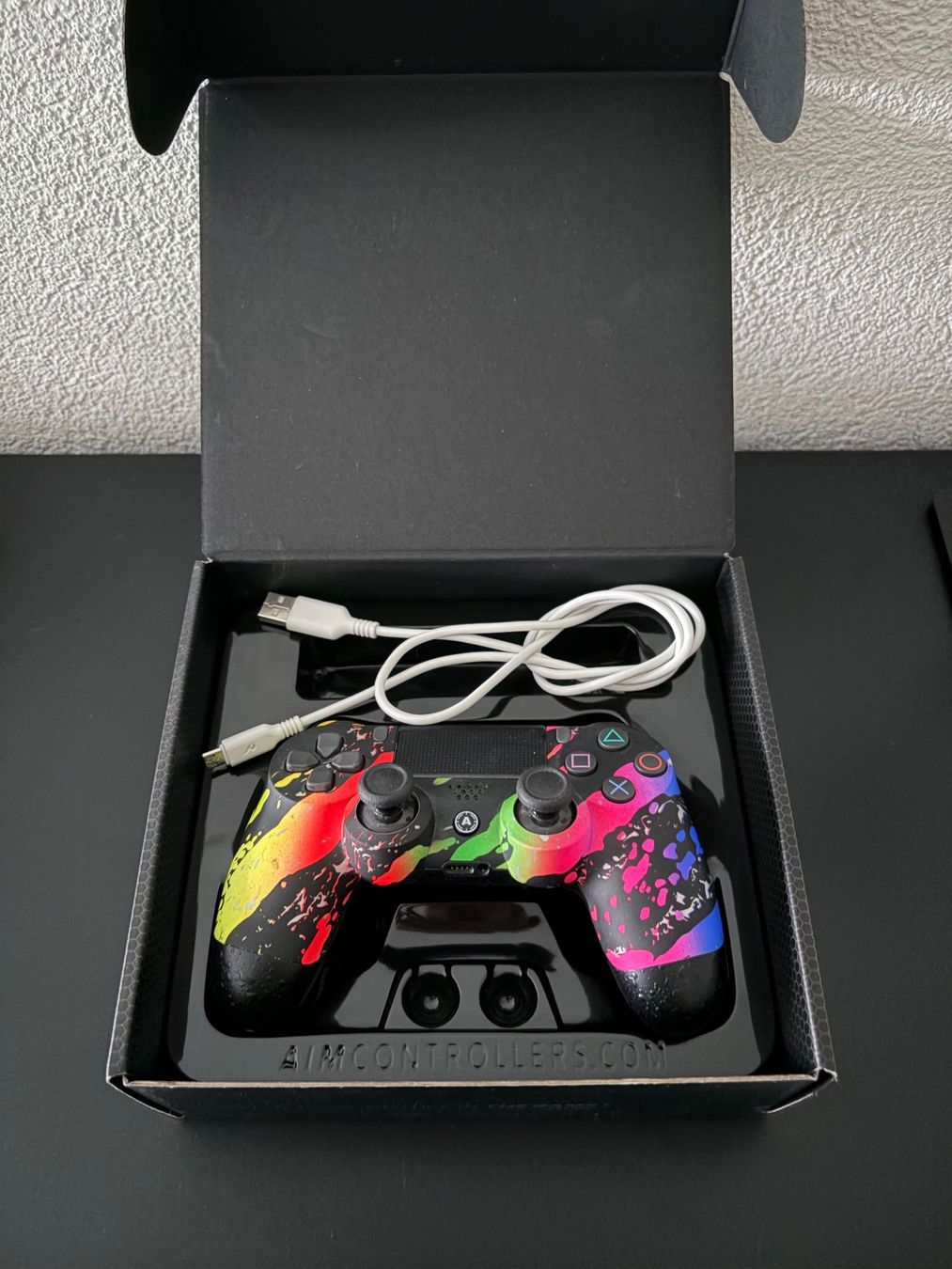 Aimcontrollers Controller: Ps4 Aimcontroller mit anti Schweiss Grip und erhöhten Sticks – Neu (gemäss Beschreibung) aus Gümligen von NicolasScheidegger