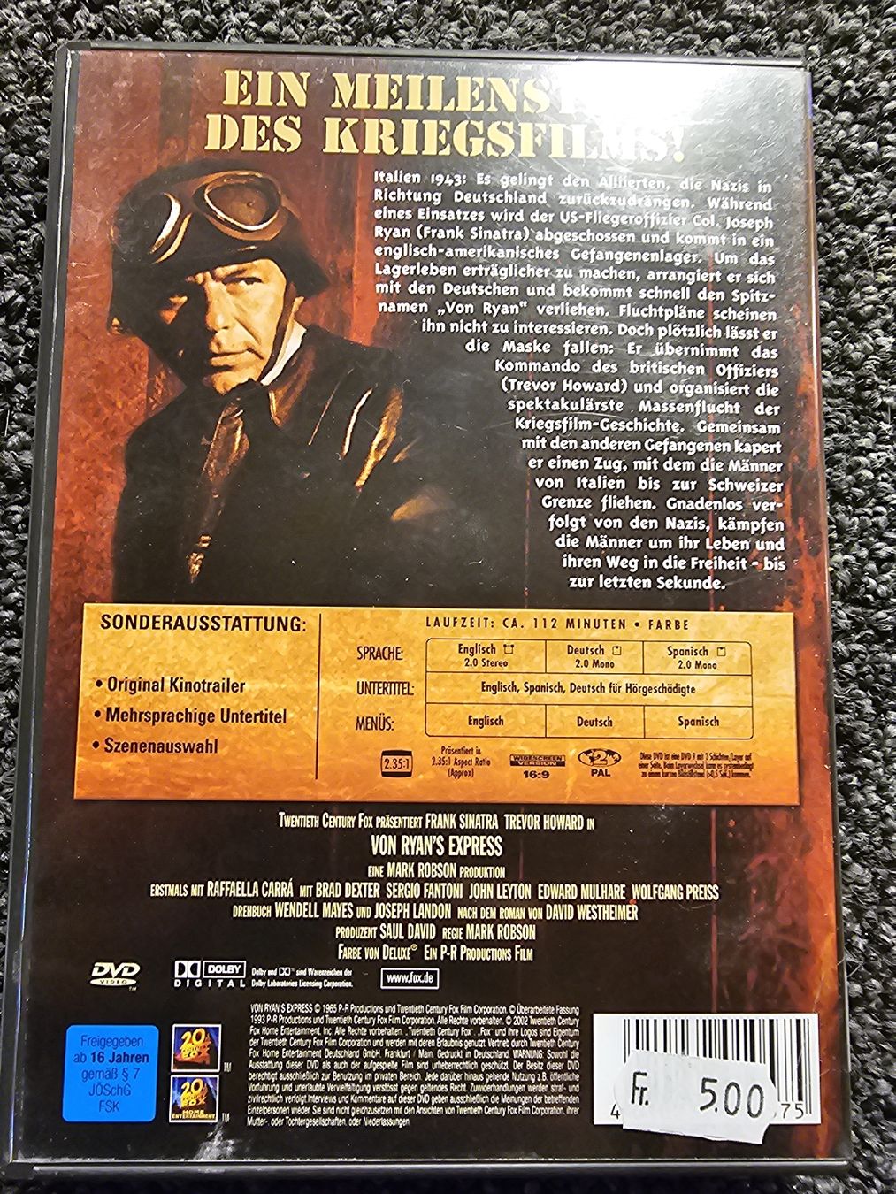 Tous les DVDs: Von Ryans Express (21821) – D'occasion à Ruswil par jan_bxl5 1